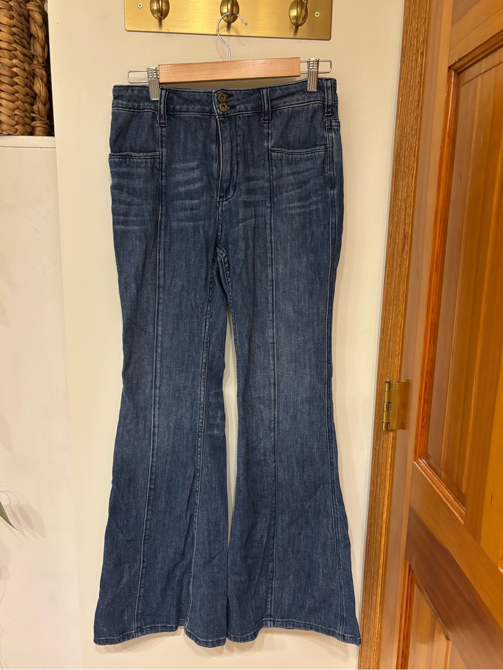 Pilcro by Anthropologie flare denim jeans
